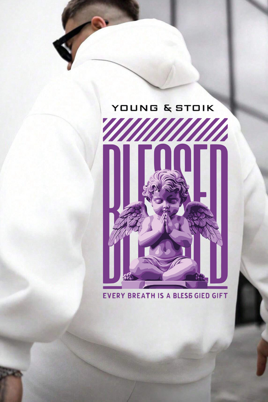 Every Breath Is a Blessed Gift Oversized Hoodie (Unisex)