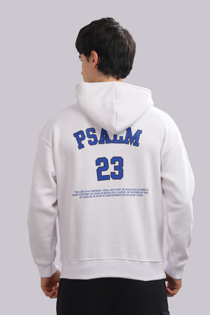 The Psalm 23 Hoodie (with blue text)