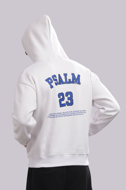 The Psalm 23 Hoodie (with blue text)
