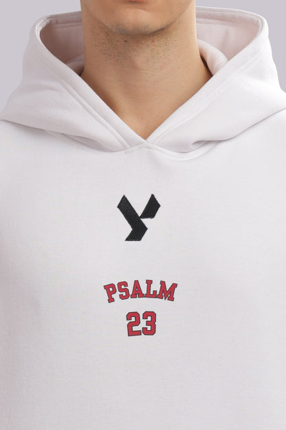 The Psalm 23 Hoodie (with pink text)