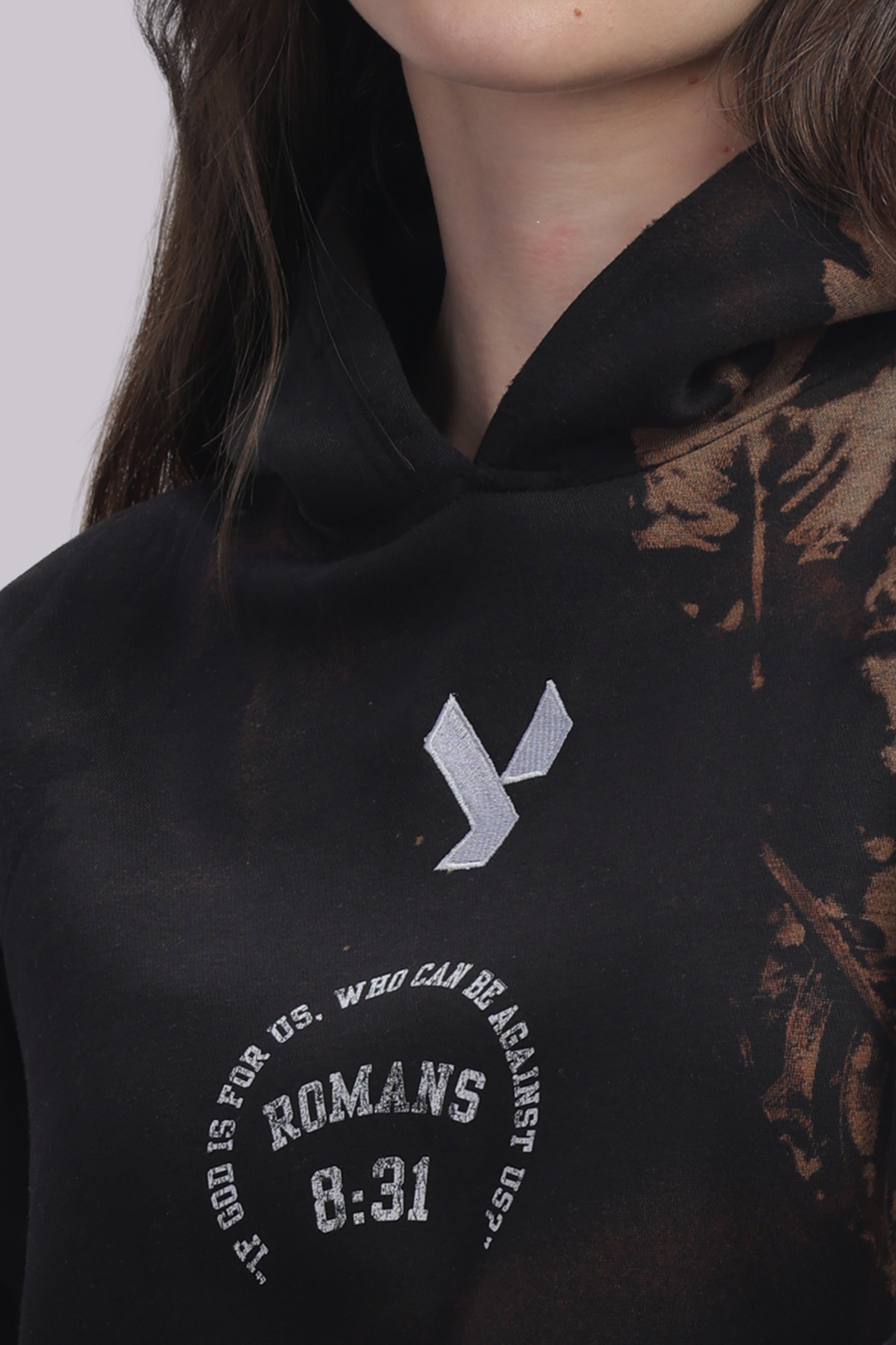 Romans 8:31 Vintage & Distressed Hoodie