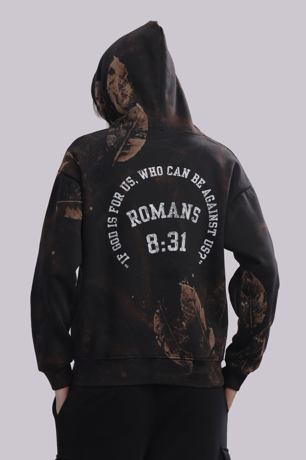 Romans 8:31 Vintage & Distressed Hoodie