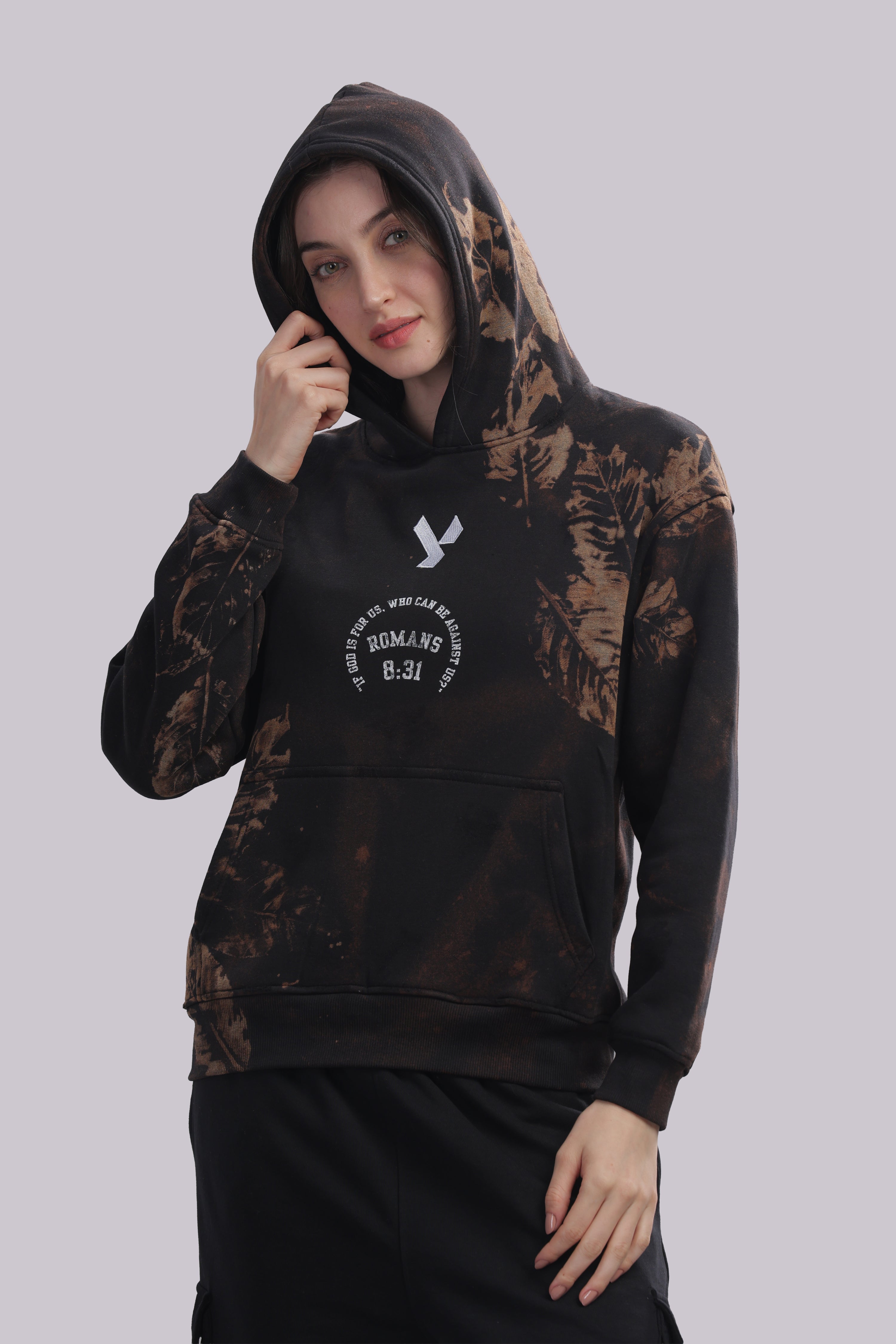 Romans 8:31 Vintage & Distressed Hoodie