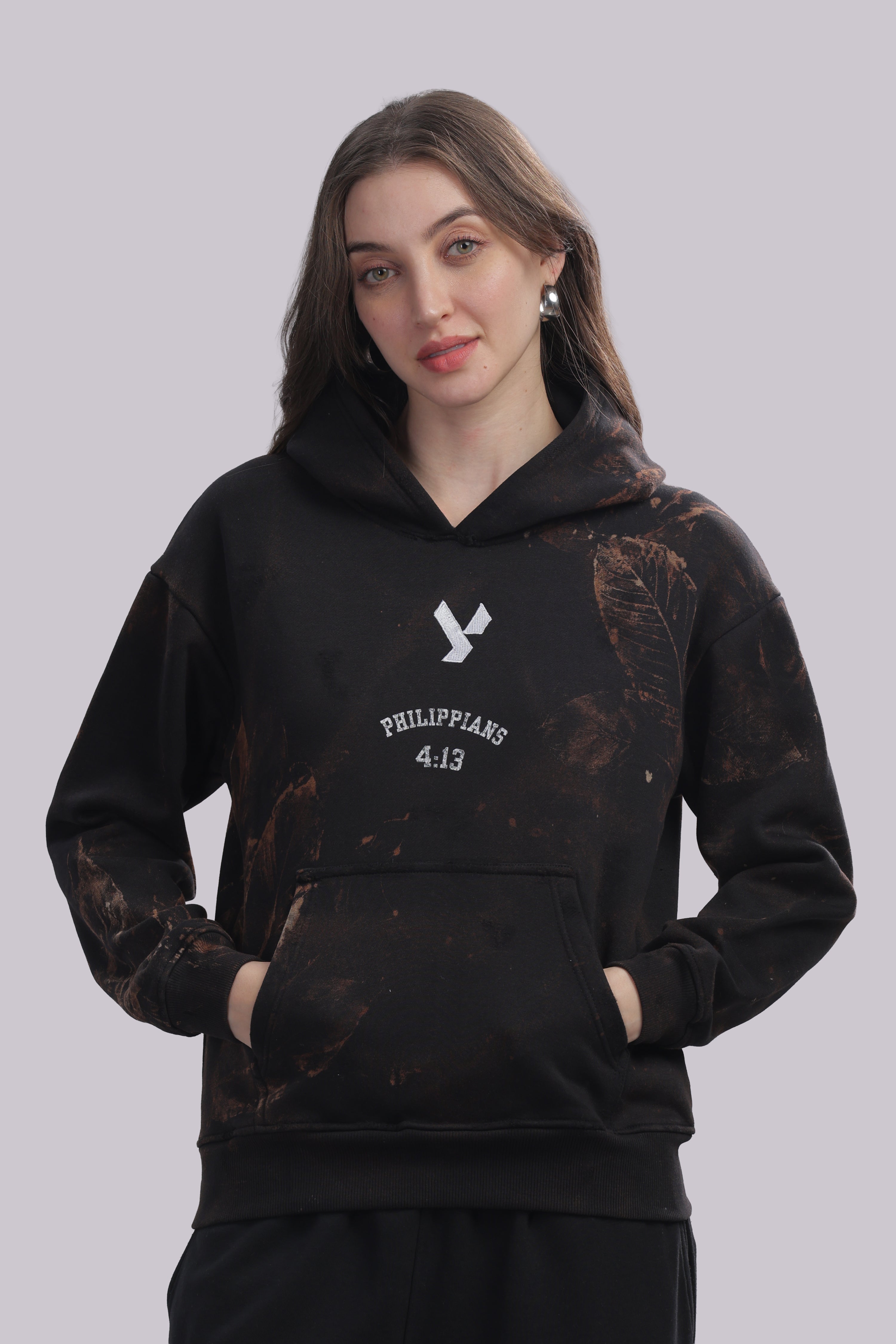 Philippians 4:13 Vintage & Distressed Hoodie