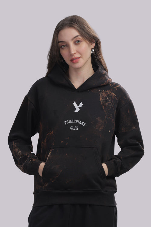 Philippians 4:13 Vintage & Distressed Hoodie