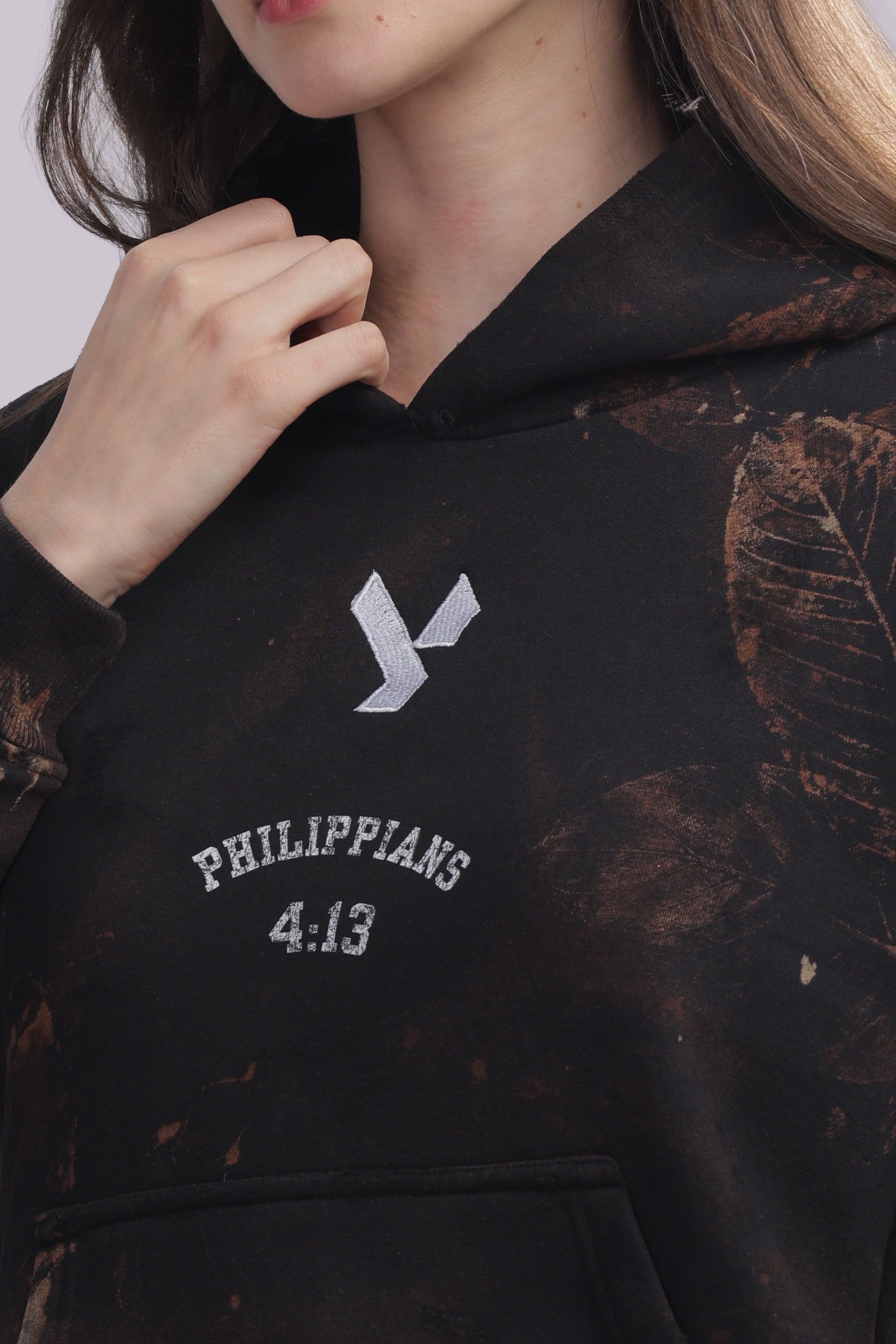 Philippians 4:13 Vintage & Distressed Hoodie