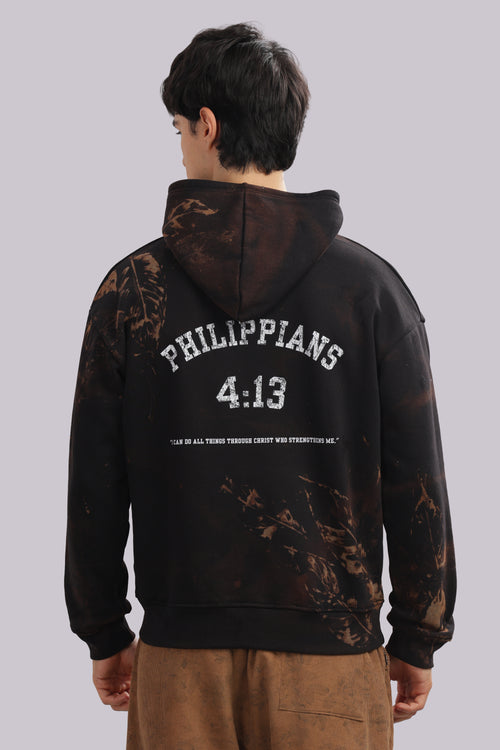 Philippians 4:13 Vintage & Distressed Hoodie