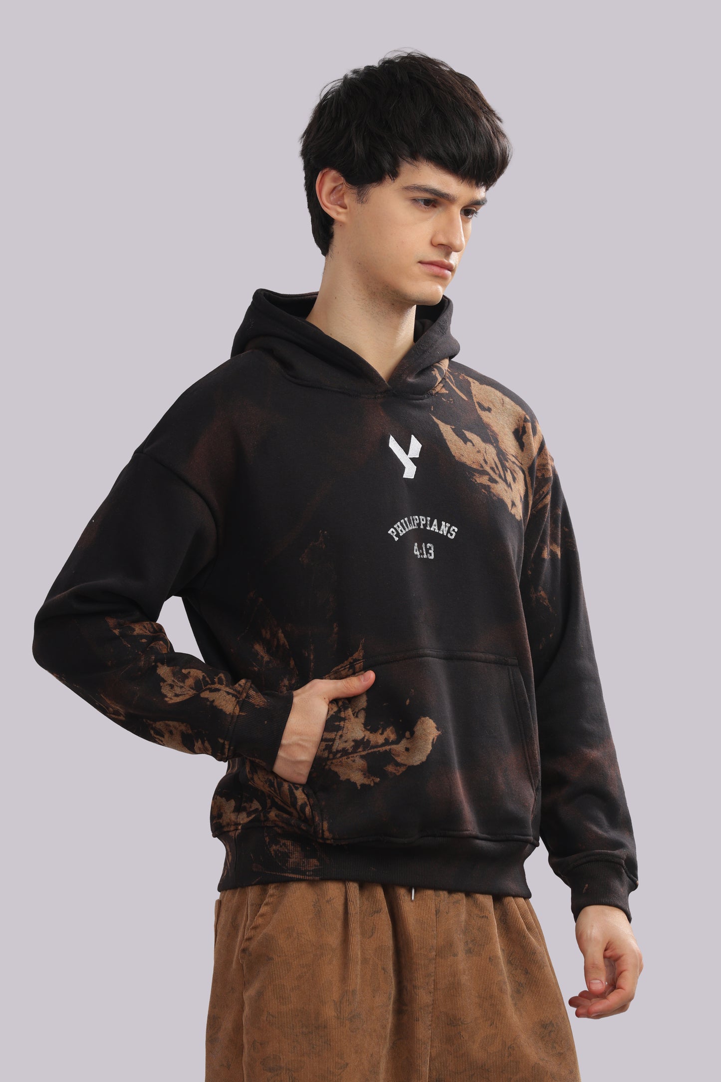 Philippians 4:13 Vintage & Distressed Hoodie