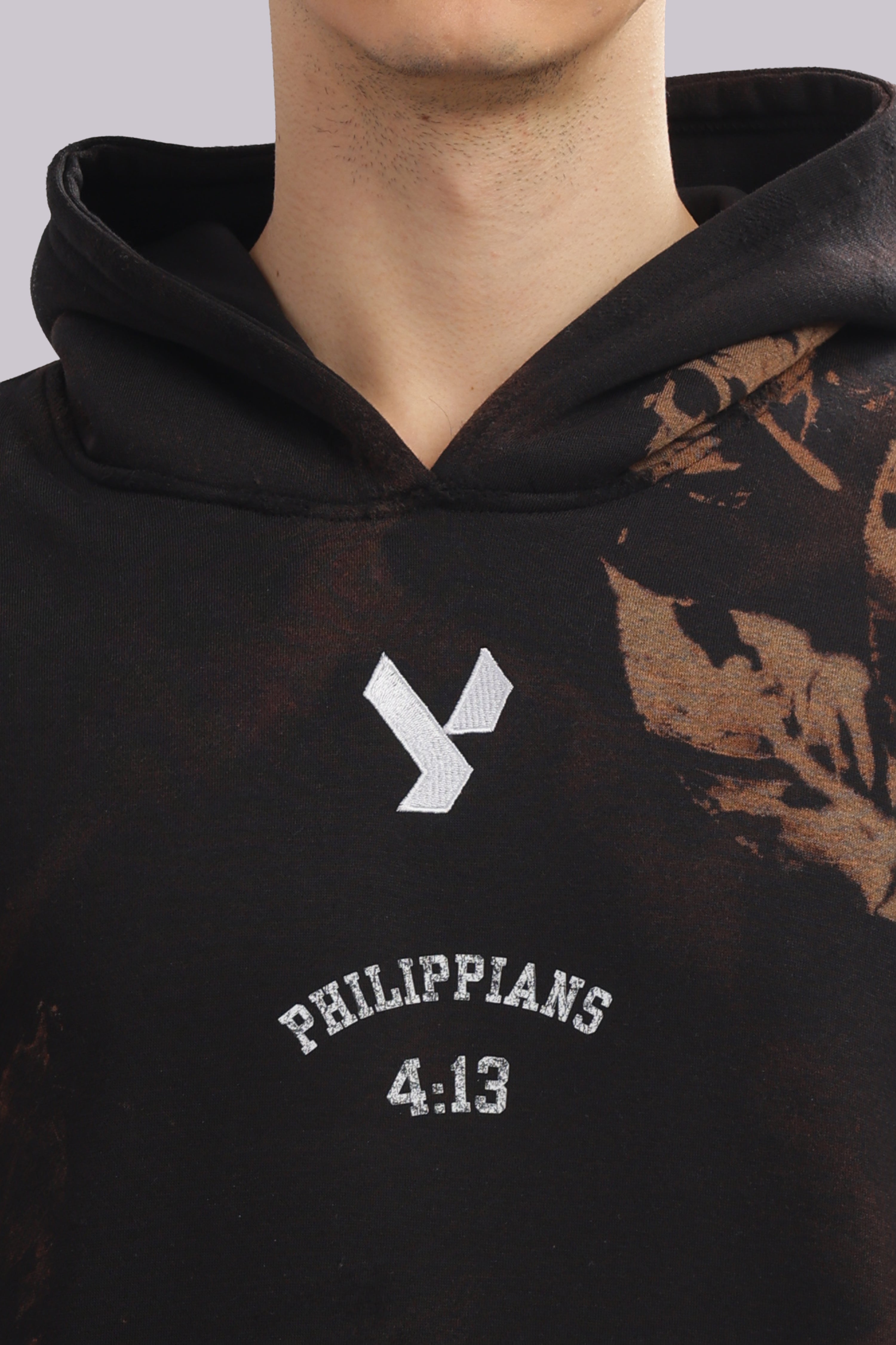 Philippians 4:13 Vintage & Distressed Hoodie