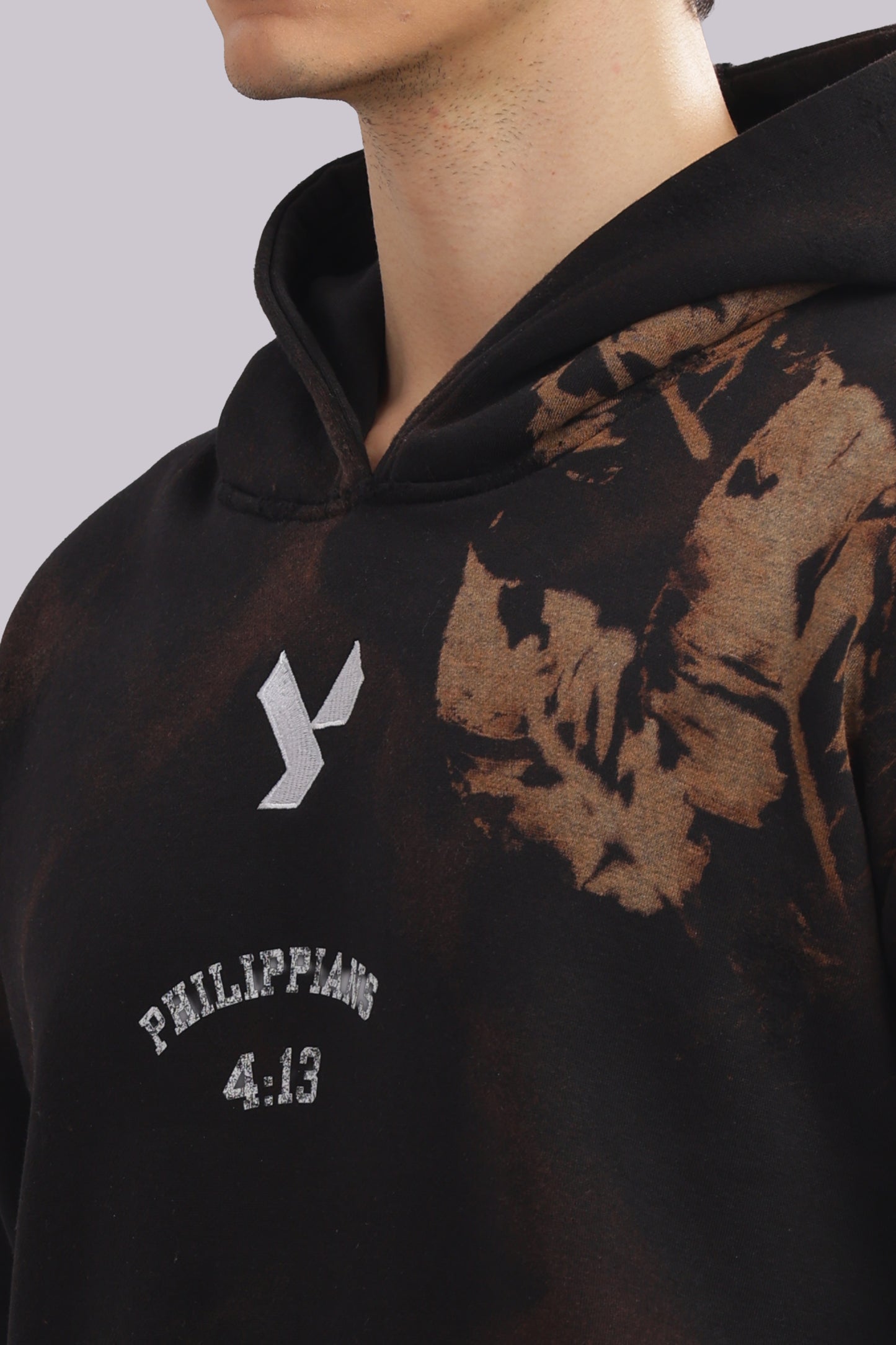 Philippians 4:13 Vintage & Distressed Hoodie