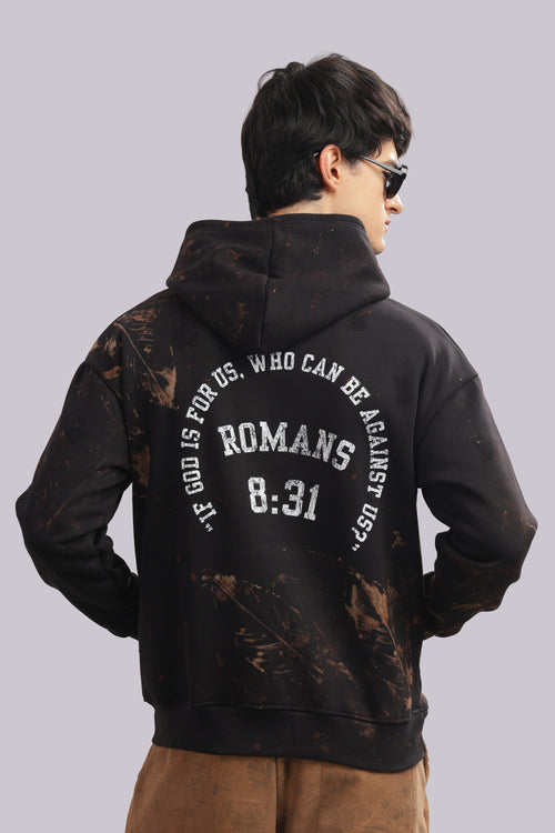 Romans 8:31 Vintage & Distressed Hoodie